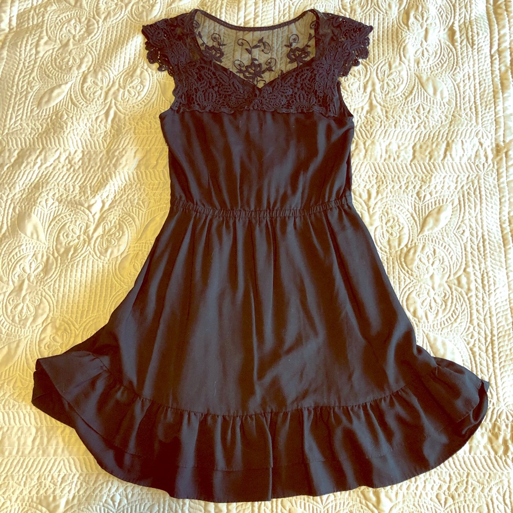 Black Cocktail dress, cotton